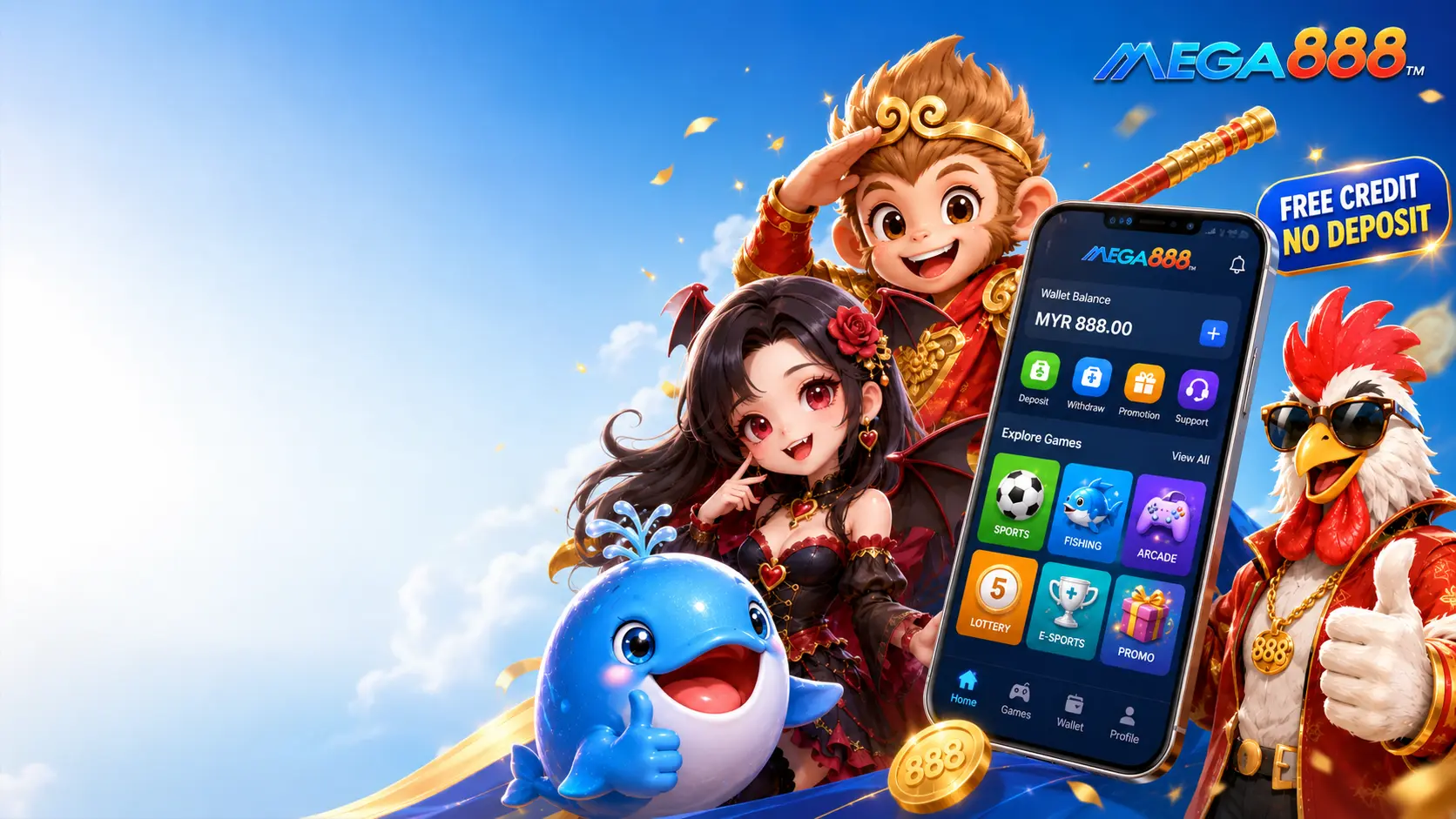 MEGA888 games dan aplikasi
